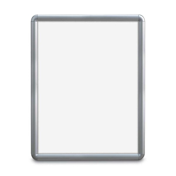 United Visual Products Drop-In Shadowbox, 24"x24", Walnut/Cobalt UVSB2424-WALNUT-COBACC - main